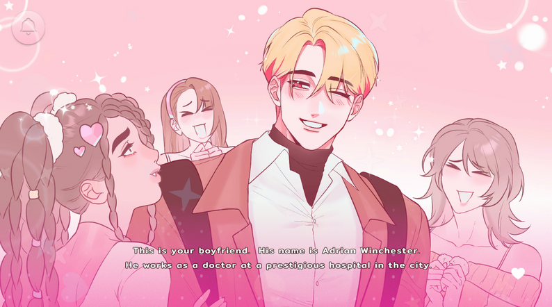 Adrian is introduced as your boyfriend