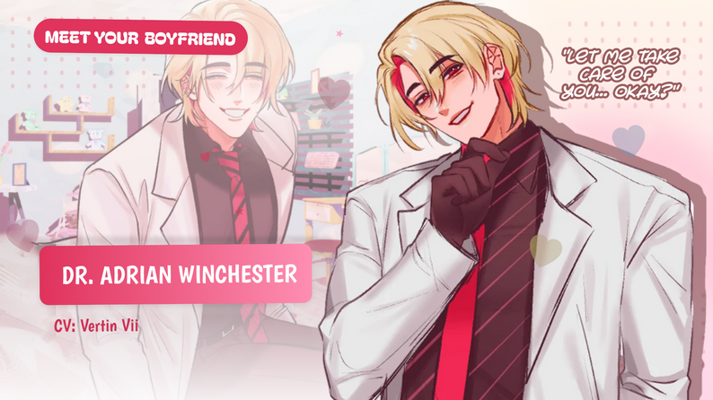 Character card for Dr. Adrian Winchester
